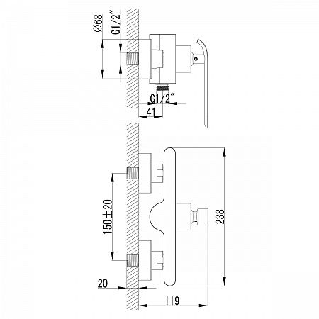 LEMARK Melange LM4903CW