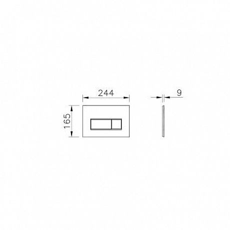 Vitra Root Square 740-2340
