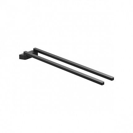 TD 340.20 Полотенцедержатель (поворотный), 42 см, черный X07P564