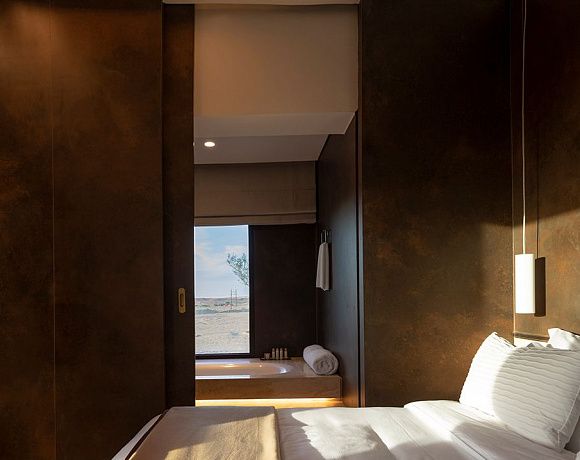 Керамогранит Laminam RUS Ossido. Фото в интерьере