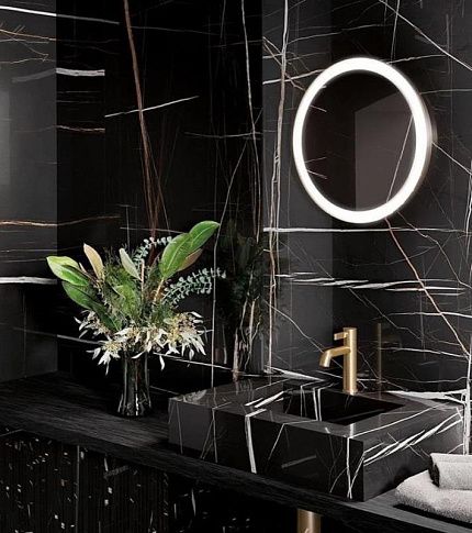 Керамогранит Kutahya Kristal Nox Black  1200x2400