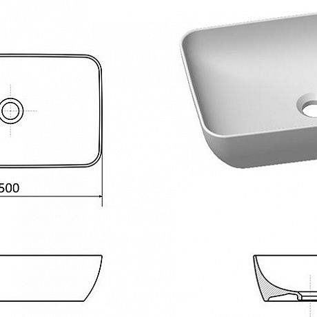 Ravak Uni XJX01150001