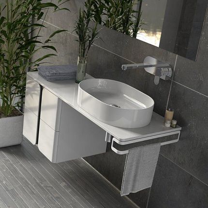 Столешница BALANCE 1200 белая X000001372