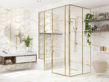 Плитка для пола Azori  Calacatta Royal