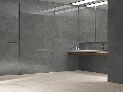 Керамогранит Kutahya Atlantis White Rectified Parlak Nano  1200x2400