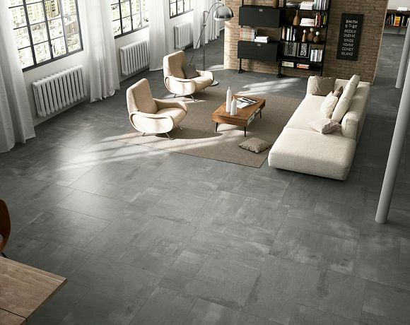 Керамогранит Imola Ceramica Creative Concrete. Фото в интерьере