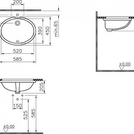 Vitra Arkitekt 6069B003-0012